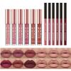 BestLand 12Pcs Matte Liquid Lipstick + Lip Liner Pens Set, Velvety Nude Lip Stain Waterproof Long Wear Makeup Gift Set view 2