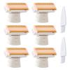 6PCS LinMei Razor Replacement Heads Compatible for Finishing Touch Flawless Body Rechargeable Ladies Shaver and Trimmer with 2 Cleaning Brush view 1