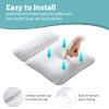 Bath Tub Pillow for Bathtub Spa: Neck and Back Support Fits Soaking Tub Jacuzzi - Bath Accessories Spa Pillow view 4
