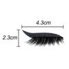 ICRPSTU 4 Pair Reusable Eyeliner and Eyelash Stickers,7 Color Waterproof Eye Shadow Template, Eyeliner Stencil Pads for The Perfect Winged Tip Look,Easy to Use and Remove view 3