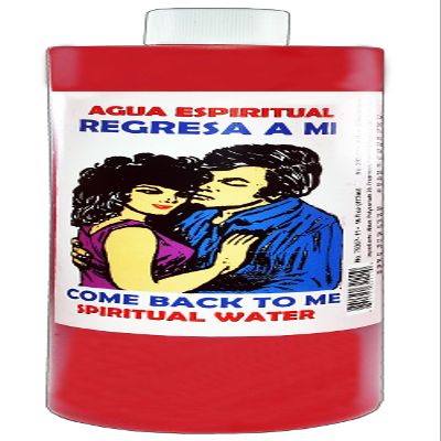 1 BOTTLE COME BACK TO ME SPIRITUAL WATER-REGRESA A MI AGUA ESPIRITUAL 16 OZ. - MAGICK PAGAN