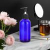 28/410 Black Ribbed Lotion Soap Pump Two Toned Top Closure, 9.625 inch dip Tube Length (96 Pack) view 4