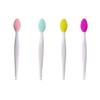 4 PCS Lip Scrub Brush,Double-Sided Silicone Exfoliating Lip Brush Exfoliating Brush for Men Wome Double-sided Soft Lip Brush for Smoother and Fuller Lip Appearance view 1
