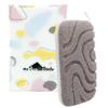 myHomeBody Dual-Texture Shower Sponge, Beauty Body Scrubber Exfoliator for Women, Exfoliating Loofah for Men, 1pc view 1