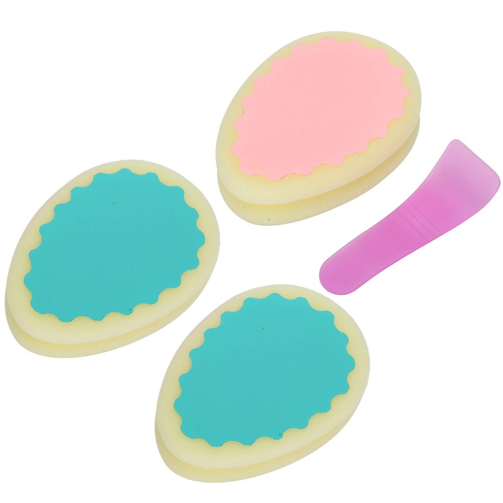 Painless Hair Removal Sponge for Women, Reusable DoubleSided Hair Removal Pads Sponge for Arm Leg Body, Reusable Physical Hair Removal Tool (3pcs)