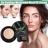 Air Cushion CC Cream Mushroom Head Foundation, Moisturizing Concealer Makeup Base, Full Coverage, Nude Long Lasting Waterproof Matte BB Cream (Natural) view 3