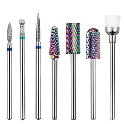 Beaupretty 1set Tungsten Nail Art Grinding for Professional Manicure and Pedicure Lightweight and Versatile Nail Beauty Tools for Grinding and Dead Skin Removal