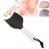 2 Colors Double-Sided Curved Foot File with Handled Sanding Paper Foot Tools for Removes Dead Skin(Beige) view 4