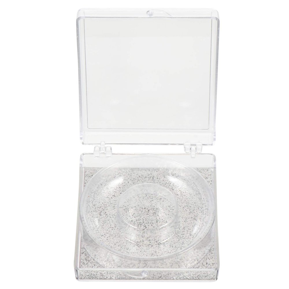 6pcs High transparent eyelash box eyelashes packaging case little suitcase for lashes rhinestones eyelash cases empty gold serving tray Lash Holder 3d plastic high tower square