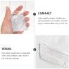 6pcs High transparent eyelash box eyelashes packaging case little suitcase for lashes rhinestones eyelash cases empty gold serving tray Lash Holder 3d plastic high tower square view 2
