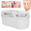 Dual Pot Wax Warmer, Hair Removal Wax Warmer, Depilatory Wax Heater, Double Wax Warmer, Electric Hot Wax Warmer Machine, Face Underarms Bikini Brazilian Hair Removal(US) view 2