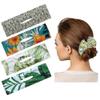 4Pcs Magic Donut Hair Bun Maker for Women, Green Deft Bun for Hair Bands French Twist Hair Clip to Twist Bun (Green) view 1