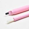 M Mellie's Signature Microblading Eyebrow Pen (Pack of 10) - Disposable Microblading Pen with Sterilized Blade, Comfortable Rubber Grip and Pigment Sponge for Flawless Bro (U18 NANO .15mm, Pink) view 3