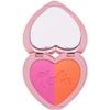 KimChiChic Beauty Thailor Blush Duo, Heart-Shaped Compact with Mirror, Buildable, Silky Matte & Shimmer Finish, Cruelty-Free Blush Palette, Mercedes R view 1