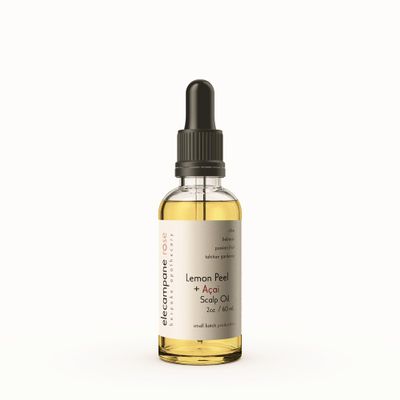 Lemon Peel + Acai Scalp Oil, 2 OZ