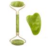 Facial Massage Roller Guasha Board Double Heads Jade Stone Face Lift Body Skin Relaxation Slimming Beauty Neck Thin Lift Tools-D pc view 2