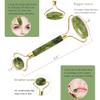Facial Massage Roller Guasha Board Double Heads Natural Jade Stone Face Lift Body Skin Relaxation Slimming Beauty Neck Thin Lift-2pcs 02 view 4