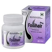 Will and Weaves Folli Hair Tablets Hair Fall Control 30 Tablets Hair Care Folli Hair Pack of 2 Reduce Hair Fall