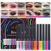 BestLand 12 Colors Matte Liquid Eyeliner Set Rainbow Colorful Neon Eyeliner Pencil Pigmented Waterproof Smudgeproof Long Lasting Gel Eye Liner Christmas Makeup Gift Kit for Women (Set A) view 1