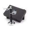 Haryali London Shaving Stand for Men's Shaving Set, Razors, Brushes - Chrome & Black view 1