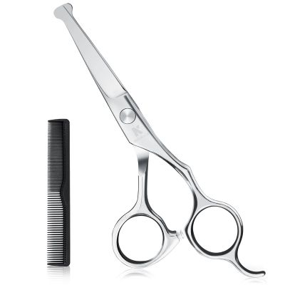 6.1 inch Kids Hair Cutting Scissors Safety Rounded Tips Haircut Scissors, K KaCaKaCa Professional Safe Hair Cutting Shears for Baby, Toddler, Children, Women and Men, Barber, Salon and Home Use