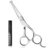 6.1 inch Kids Hair Cutting Scissors Safety Rounded Tips Haircut Scissors, K KaCaKaCa Professional Safe Hair Cutting Shears for Baby, Toddler, Children, Women and Men, Barber, Salon and Home Use view 1