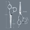 6.1 inch Kids Hair Cutting Scissors Safety Rounded Tips Haircut Scissors, K KaCaKaCa Professional Safe Hair Cutting Shears for Baby, Toddler, Children, Women and Men, Barber, Salon and Home Use view 2