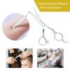6.1 inch Kids Hair Cutting Scissors Safety Rounded Tips Haircut Scissors, K KaCaKaCa Professional Safe Hair Cutting Shears for Baby, Toddler, Children, Women and Men, Barber, Salon and Home Use view 4