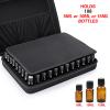 Hipiwe 108 Bottle Essential Oils Carrying Case Holds 5ml, 10ml, 15ml Bottles Hard Shell Exterior EVA Essential Oils Storage Organzier Bag with Foam Insert and Carrying Handle (Black 108 Slot) view 2