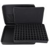 Hipiwe 108 Bottle Essential Oils Carrying Case Holds 5ml, 10ml, 15ml Bottles Hard Shell Exterior EVA Essential Oils Storage Organzier Bag with Foam Insert and Carrying Handle (Black 108 Slot) view 3