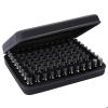 Hipiwe 108 Bottle Essential Oils Carrying Case Holds 5ml, 10ml, 15ml Bottles Hard Shell Exterior EVA Essential Oils Storage Organzier Bag with Foam Insert and Carrying Handle (Black 108 Slot) view 4