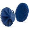 Silicone Body Scrubber, BEAUTAIL Shower Bath Scrubber, More Hygienic Than Traditional Loofah, Lather Nicely, Long Lasting, Gentle Exfoliating Brush for Women Men Baby Sensitive Skin, 1 Pack, Blue view 1