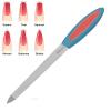 1/3/5 Packs Sapphire Nail File Metal Nail File Long Handle Nail Buffer Nail Care Manicure Tool Accessories 17.2 cm (1 PACK) view 3