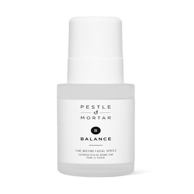 Pestle & Mortar Balance Ultra-Fine Face Mist- Hydrating Facial Spray Moisturizer with Deep Sea Magnesium, Gentian Root Extract, Hydrating and refreshing face toner, 1.01 Fl Oz
