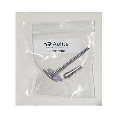 A+Elite UMBRELLA Genuine Diamond Bur 3/32" Stainless Steel Nail Reduction Drill Bit With Collet Compatible With Dremel Tool