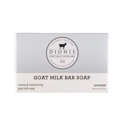 Dionis Goat Milk Unscented Bar Soap 6 oz (Pack of 1)
