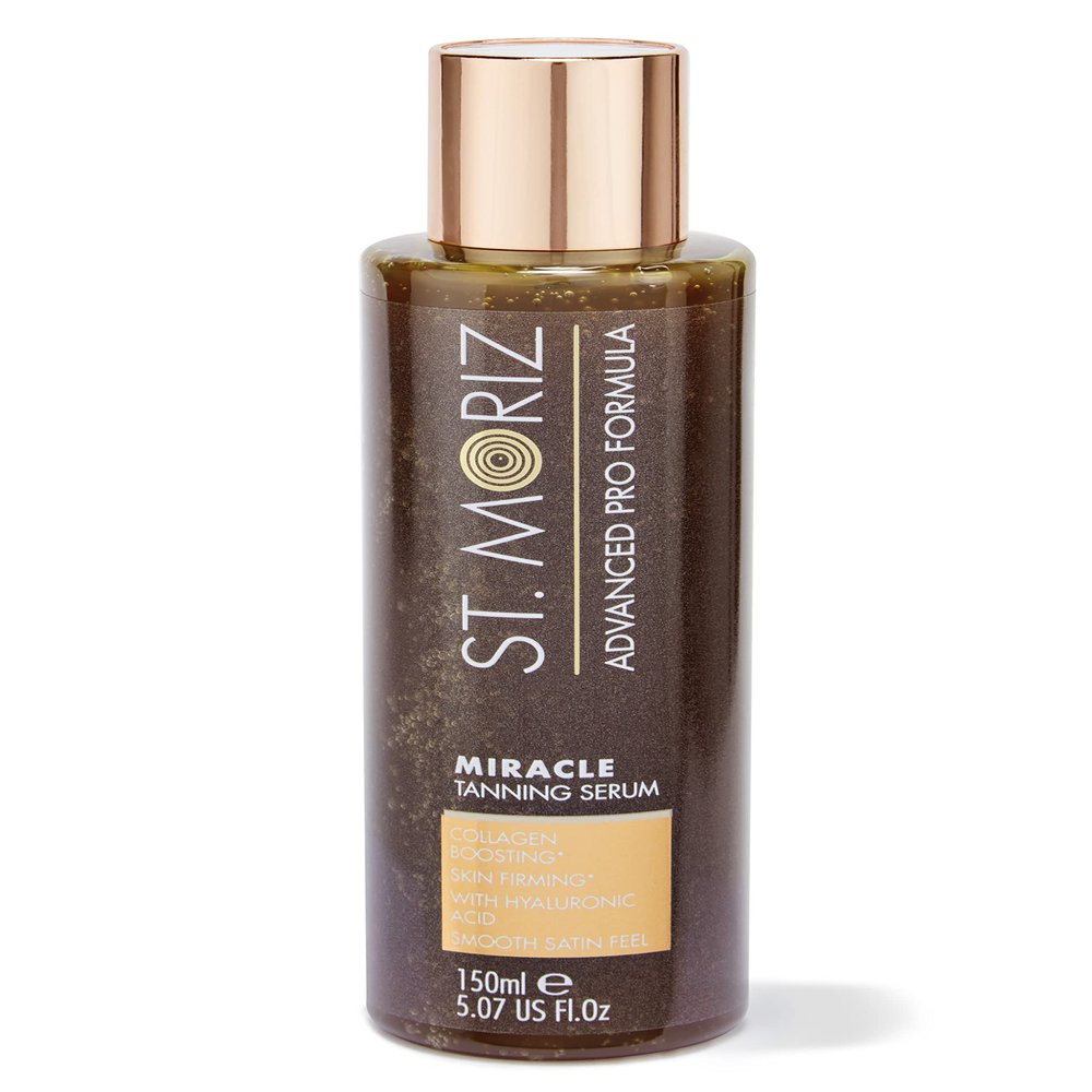 St Moriz Advanced Miracle Serum, Anti Ageing Fake Tan with Hyaluronic Acid, Light (150ml)