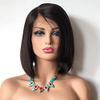 10inch 150 Density Lace Front Wigs Yaki Bob Right Side Part Human Hair Lace Front Wigs Light Yaki Bob (10inch 150 Density, 1b#(Natural Black)) view 2