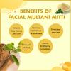 Ayurveda Amrita Multani Mitti Face Pack For Acne, Pimple And skin Brightening, 200 Gram view 3