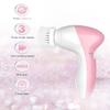 Electric Facial Cleansing Brush for Women, 3-in-1 Face Cleanser and Exfoliator Brush with 3 Brush Heads, 2 Speeds, Waterproof Spin Brush, Travel Size Case, Perfect Christmas Day (Pink) view 2