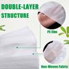 55 Pcs Massage Table Sheets, 31.5" X 70.9" Disposable Bed Sheet Set, Waterproof Non-Woven Fabric + PE Film Large Spa Bed Cover view 2