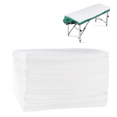 Disposable Bed Sheets 35Pcs, 31.5" x 70.9" Massage Table Sheets, Waterproof Bed Cover Non-woven Fabric for Spa Tatto Lash bed