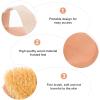Healifty 1pc Beech Wooden Bathing Brush Natural Bristles Exfoliating Massage Brush for Body and Face Care Practical Shower Tool for and Relaxation view 2