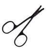 AAProTools Nose Hair Scissors for Trimming - Safely Trim Nose and Ears with our Stainless Steel Scissors Black view 1