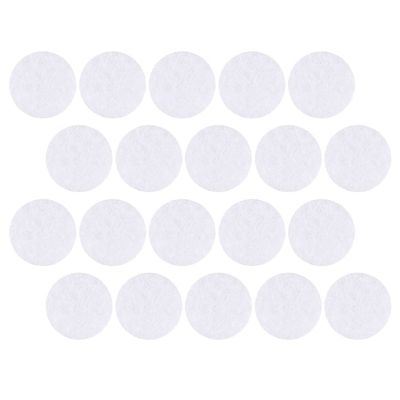 Healifty 3 Round Cotton Sponge Cotton Pads Diamond Filters Vacuum Filters Facial Sponge Cotton Pad Replace White Machine