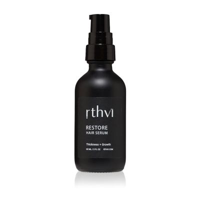 Rthvi Restore Hair Serum 2 oz for thicker and longer hair growth with Rosemary, Caffeine, Lavender & Amino Acids