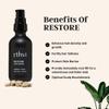 Rthvi Restore Hair Serum 2 oz for thicker and longer hair growth with Rosemary, Caffeine, Lavender & Amino Acids view 3