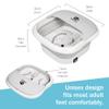 Foldable Foot Spa Massager, MASAG F10 Foot Spa Bath Massager, Automatic Heating Type, Collapsible Foot Soaking Bath Tub, Portable Travel Foot BathTub, Ideal Gift for Relieving Fatigue and Stress, Grey view 3