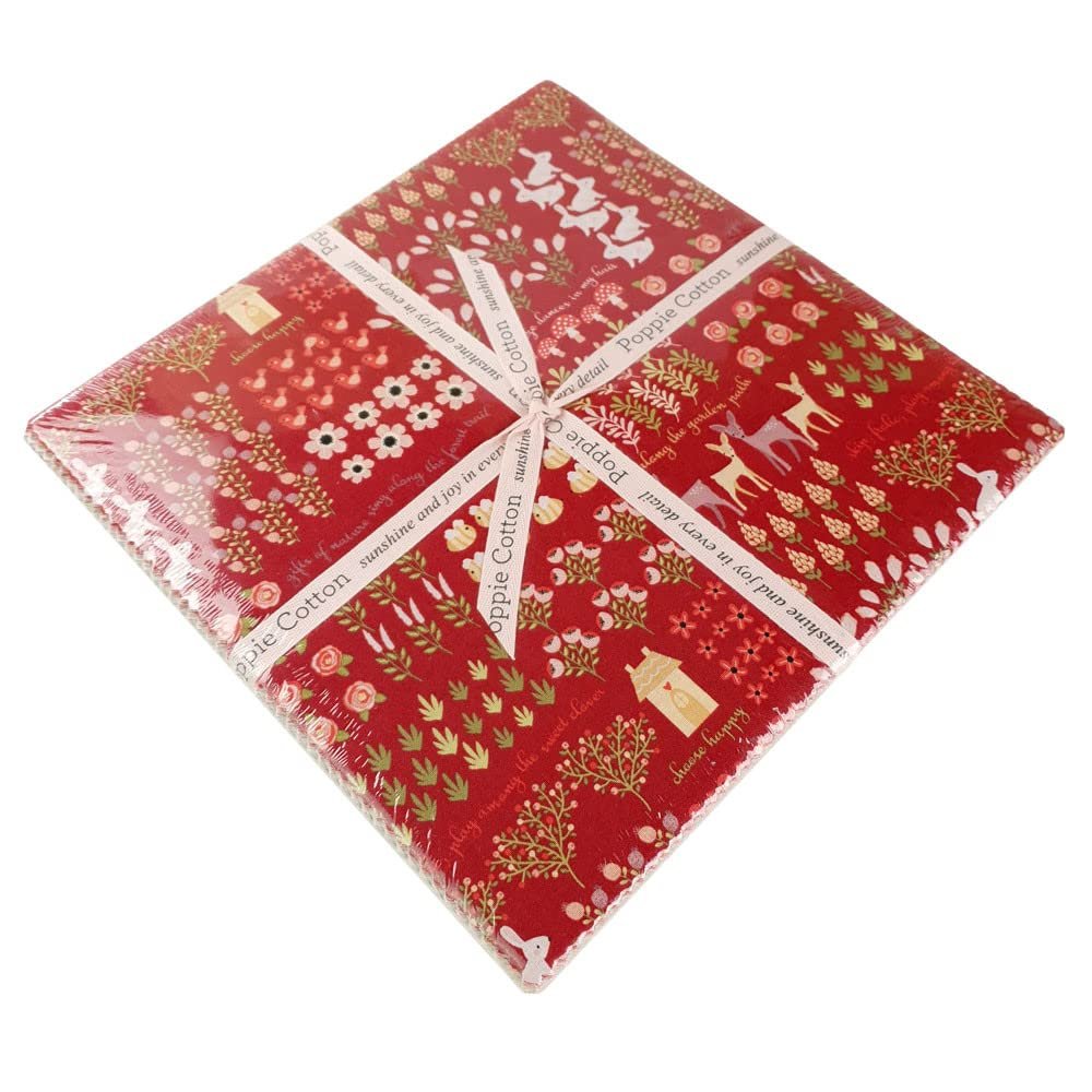 Kaisley Rose - 10in Squares - 44pcs - Poppie Cotton - KR20525