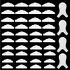 44 Piece Lash Lift Rods,Silicone Eyelash Perming Curler Makeup Tools,5 Sizes S/M/M1/M2/L,Reusable Lash Lifting Pads (Transparent) view 1